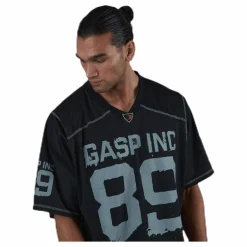 GASP No1 Football tee Black* T-Shirts|Träning