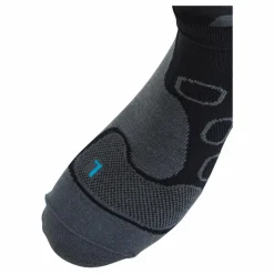 Gococo No Show Circulation Black/Grey* Löpning|Strumpor