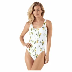 Waikani Beachwear Nyree Swimsuit Yellow* Simning|Badkläder