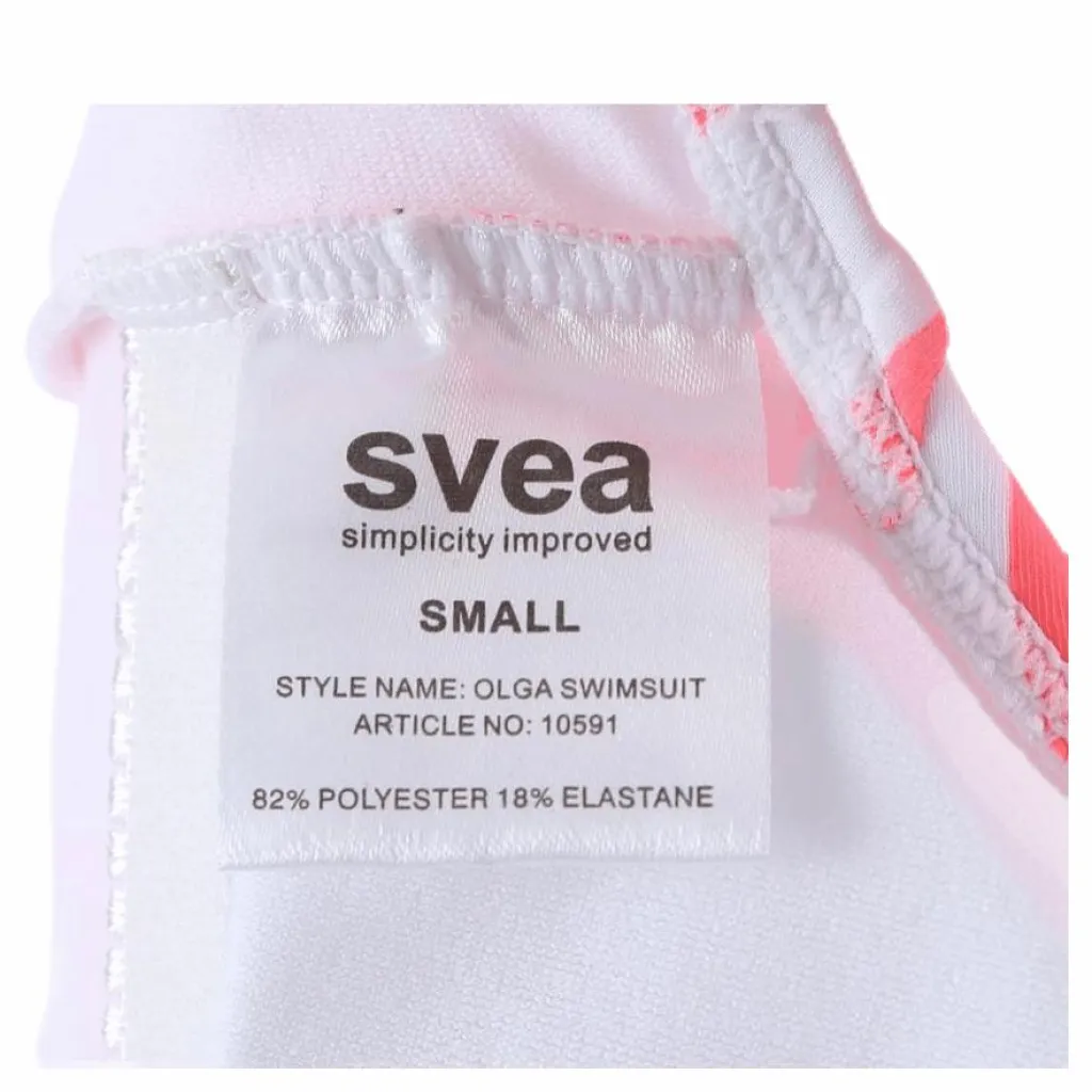 Svea Olga Swimsuit Pink/White* Simning|Badkläder