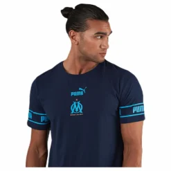 Puma Olympique Marseille Culture Tee II Blue* Fotboll|T-Shirts