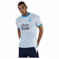 Puma Olympique Marseille Home Shirt Replica Blue/White* Fotboll|T-Shirts