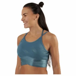 Only Play Onay Aop Sports Bra Blue* Sport-Bh:Ar|Träning