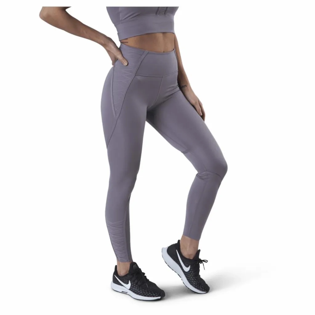 Nike One Luxe Lacing 7/8 Tights Purple* Tights|Träning