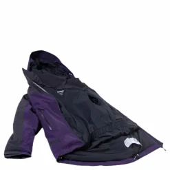 Bergans of Norway Oppdal Ins Youth G Jkt Purple/Grey*Barn Alpint|Jackor