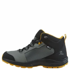 Salomon Outward Cswp J Castor Gray/black/arrowwood*Barn Löparskor|Löpning
