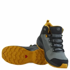 Salomon Outward Cswp J Castor Gray/black/arrowwood*Barn Löparskor|Löpning