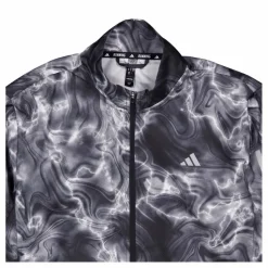 adidas Own the Run Allover Print Hooded Running Windbreaker White* Jackor|Löpning