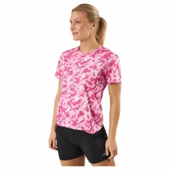 adidas Own the Run Camo Running T-Shirt Clear Pink* Löpning|T-Shirts