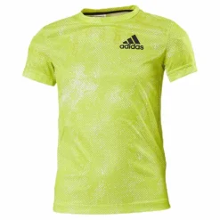 adidas Tennis OZ Tee Yellow*Barn Racketsporter|T-Shirts