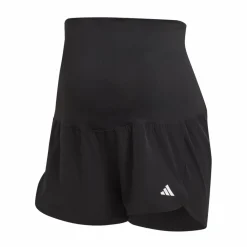 adidas Pacer Woven Stretch Training Maternity Shorts Black / White* Träning|Shorts
