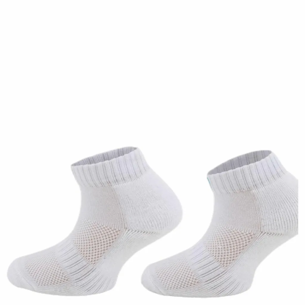 Norfolk 2-Pack Kids Basic Sport Socks - Alvin White*Barn Träning|Strumpor
