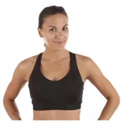 Stay in place Pad Sports Bra A/B Black* Sport-Bh:Ar|Löpning