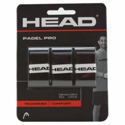 Head Padel Pro 3 Pcs Pack Black* Racketsporter|Racket Och Bollar