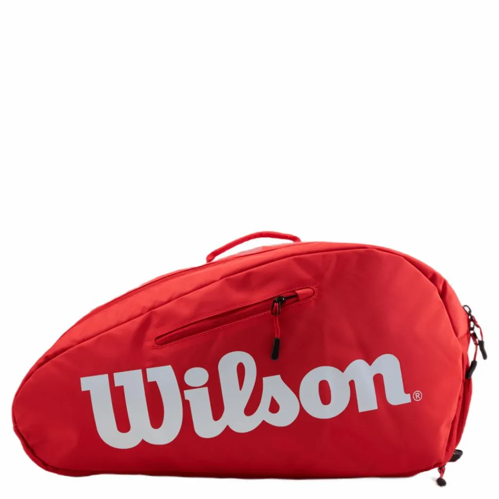 Wilson Padel Super Tour Bag 2022 Red/white* Racketsporter