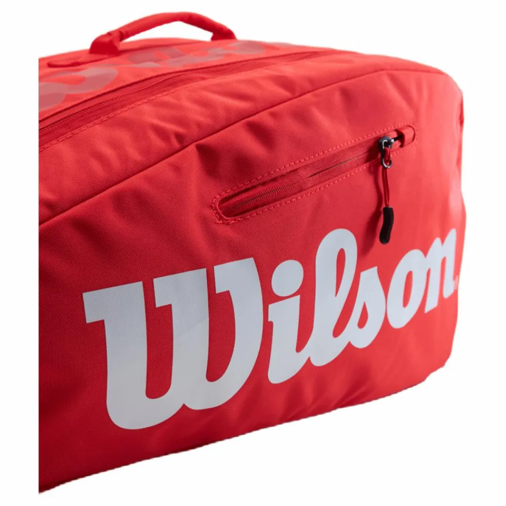 Wilson Padel Super Tour Bag 2022 Red/white* Racketsporter