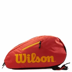 Wilson Padel Youth Racquet Bag Orange/yellow* Racketsporter