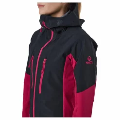 Halti Pallas W Ii Warm Hybrid Jacket Cerise Pink - Black* Alpint|Jackor