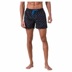 Happy Socks Palm Beach Swim Shorts Black* Simning|Badkläder