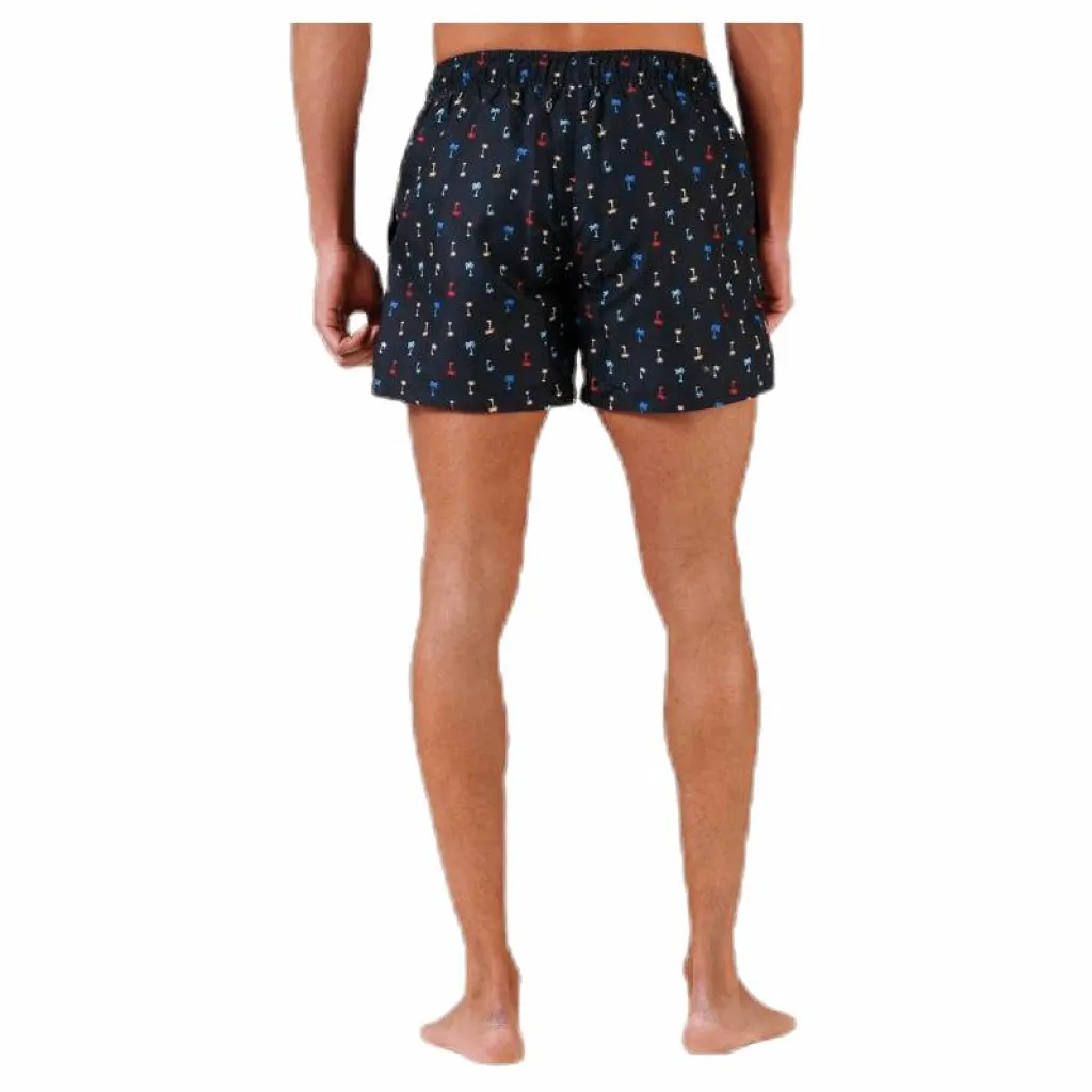 Happy Socks Palm Beach Swim Shorts Black* Simning|Badkläder