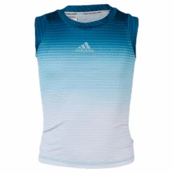 adidas Parley Tank Youth Blue*Barn Racketsporter|Linnen