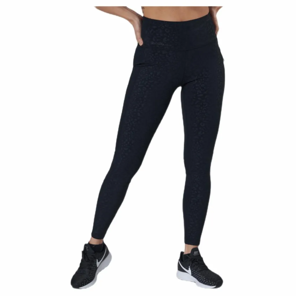 Endurance Peira W Embossed Tights W-pock Flerfärgad* Löpning|Tights