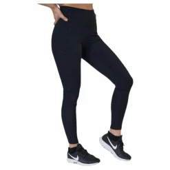 Endurance Peira W Embossed Tights W-pock Flerfärgad* Löpning|Tights