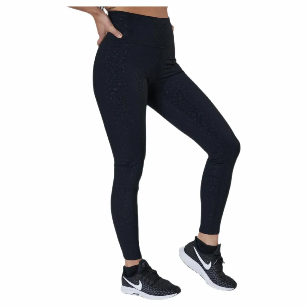 Endurance Peira W Embossed Tights W-pock Flerfärgad* Löpning|Tights