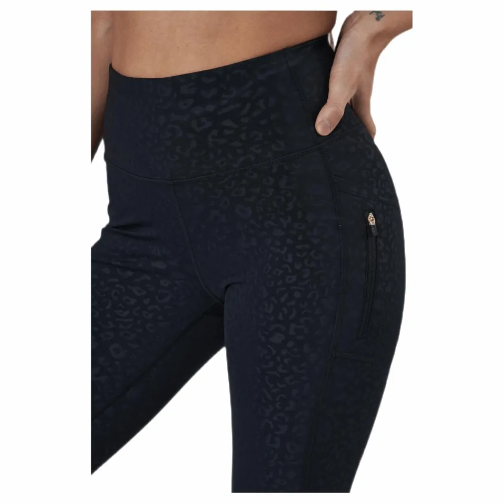 Endurance Peira W Embossed Tights W-pock Flerfärgad* Löpning|Tights