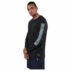 Björn Borg Perf Night LS Tee Black* Tröjor|Träning