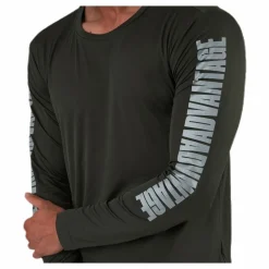 Björn Borg Perf Night LS Tee Green* Tröjor|Träning