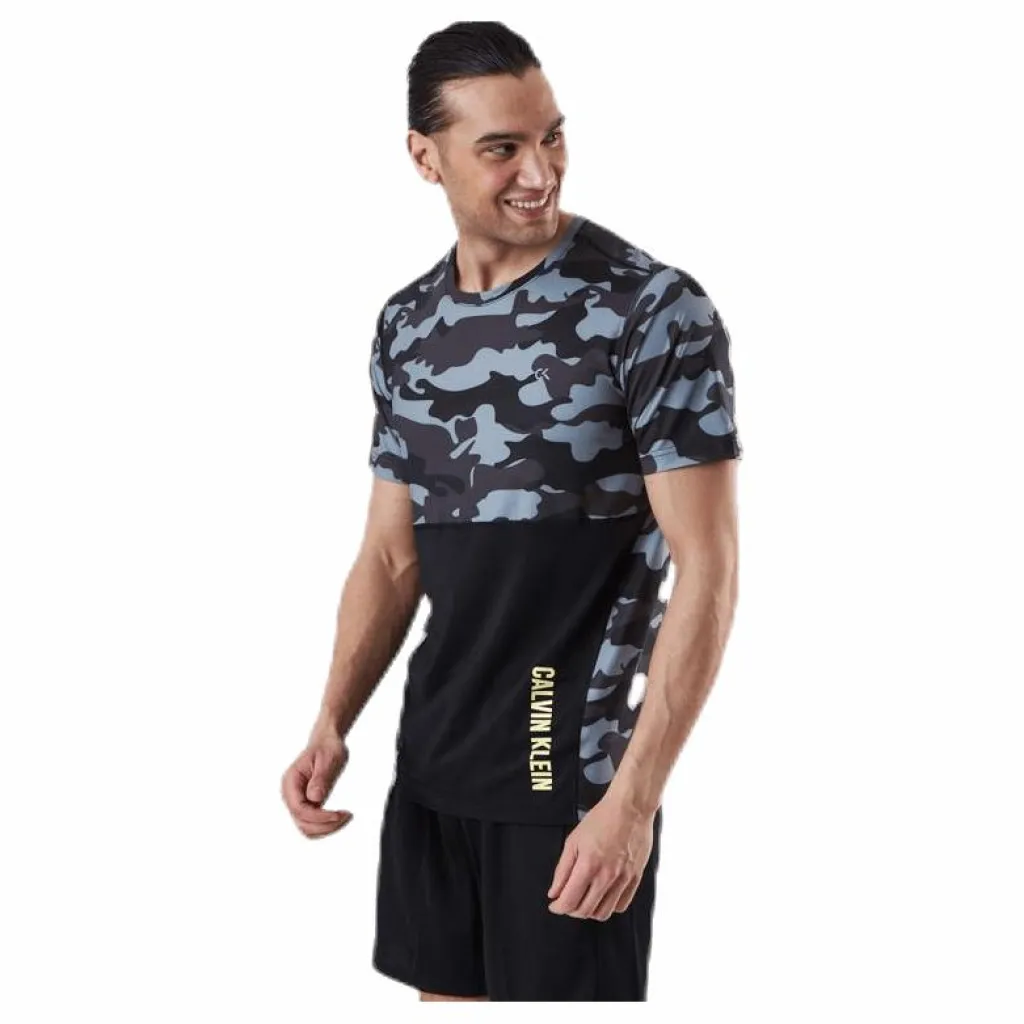 Calvin Klein Perfect Workout SS Tee Patterned/Black* T-Shirts|Träning