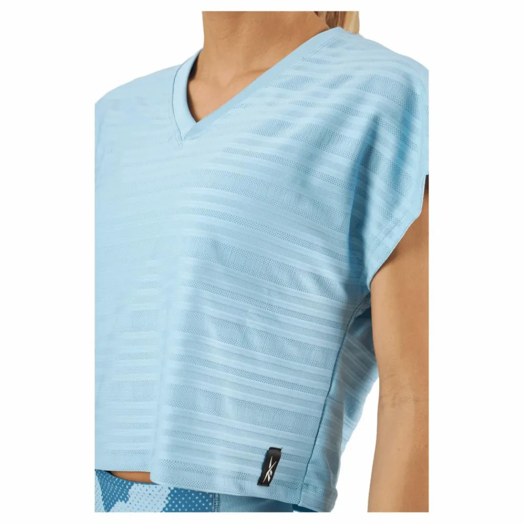 Reebok Perforated T-Shirt Blue Pearl* T-Shirts|Träning