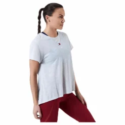 Tommy Hilfiger Sport Performance LBR Top White* T-Shirts|Träning
