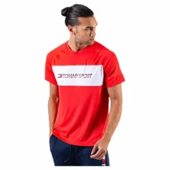 Tommy Hilfiger Sport Performance Mesh Tee Red* T-Shirts|Träning