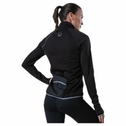 Only Play Performance Run Brushed Ls Zip Black* Löpning|Tröjor