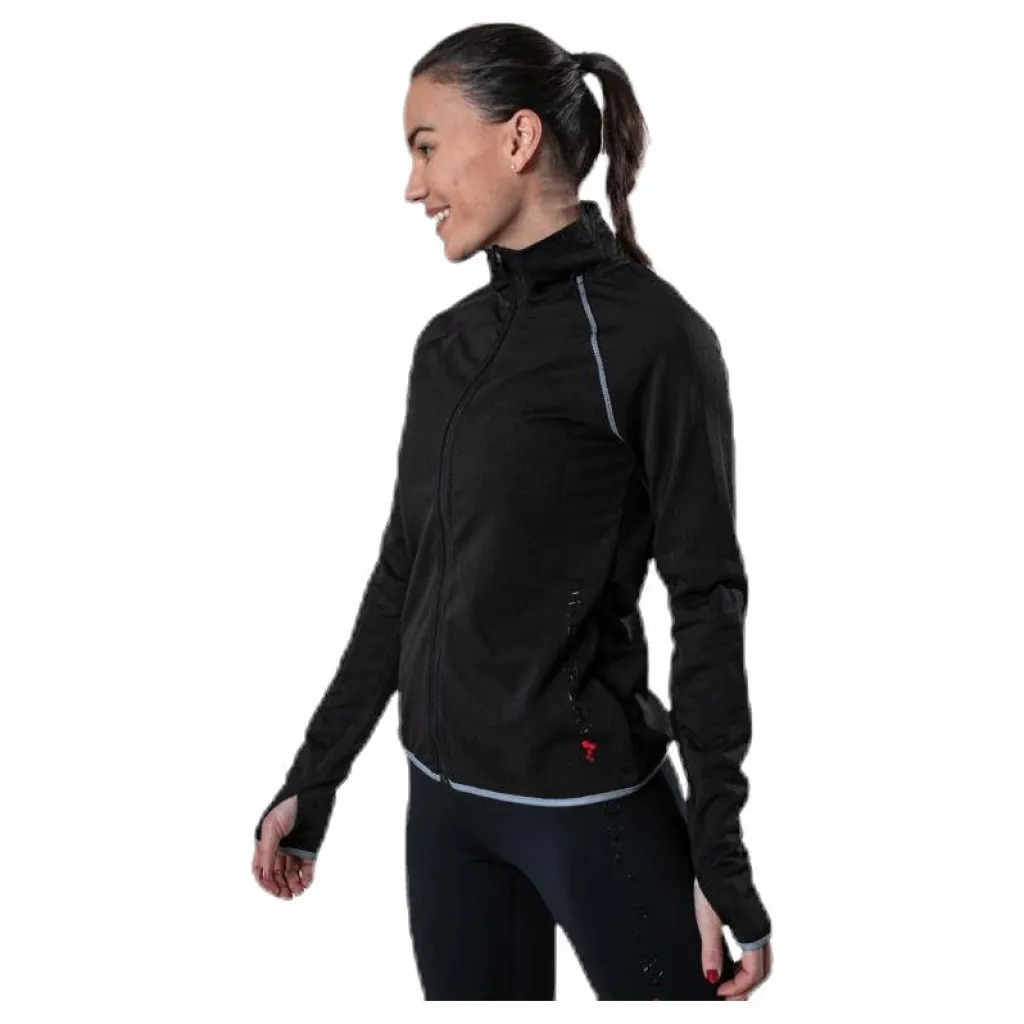 Only Play Performance Run Brushed Ls Zip Black* Löpning|Tröjor