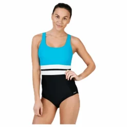 Abecita Piquant Swimsuit Green/Black* Simning|Badkläder