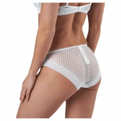 Calvin Klein Pique Lace Bikini Brief White* Simning|Badkläder