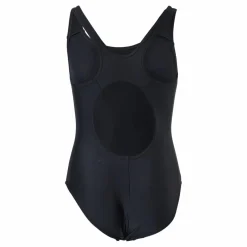 Speedo Plastisol Placement Muscleback Black/neon*Barn Simning|Badkläder
