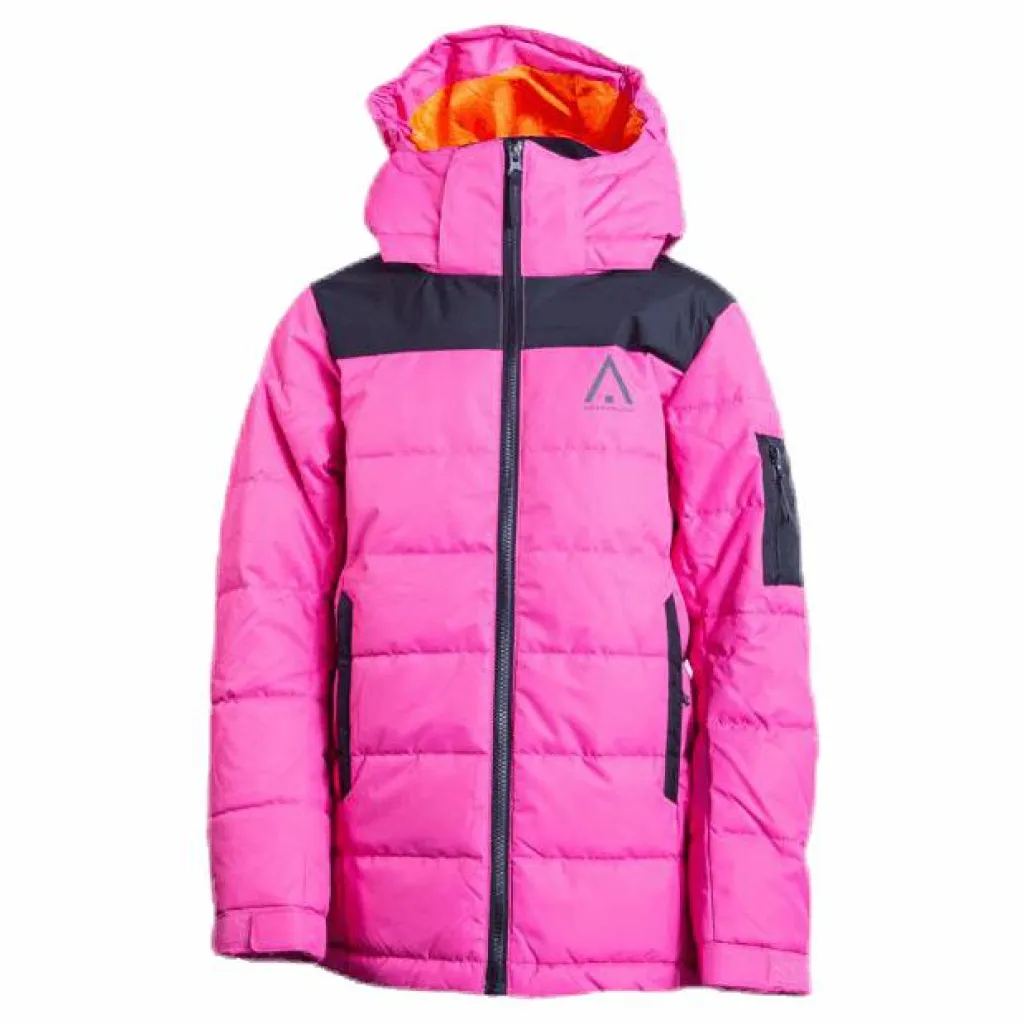 ColourWear Polar Youth Puff Jacket Pink/Black*Barn Alpint|Jackor