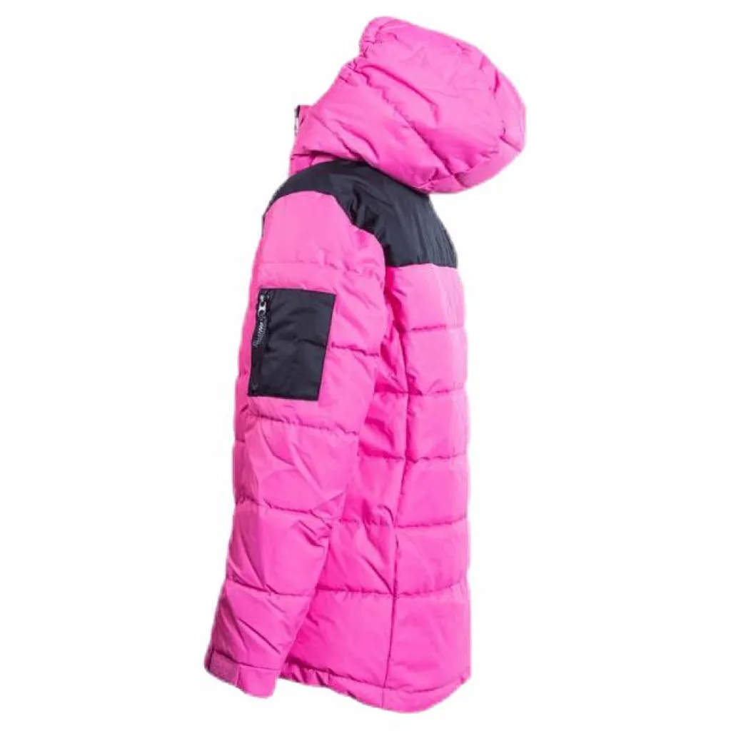 ColourWear Polar Youth Puff Jacket Pink/Black*Barn Alpint|Jackor