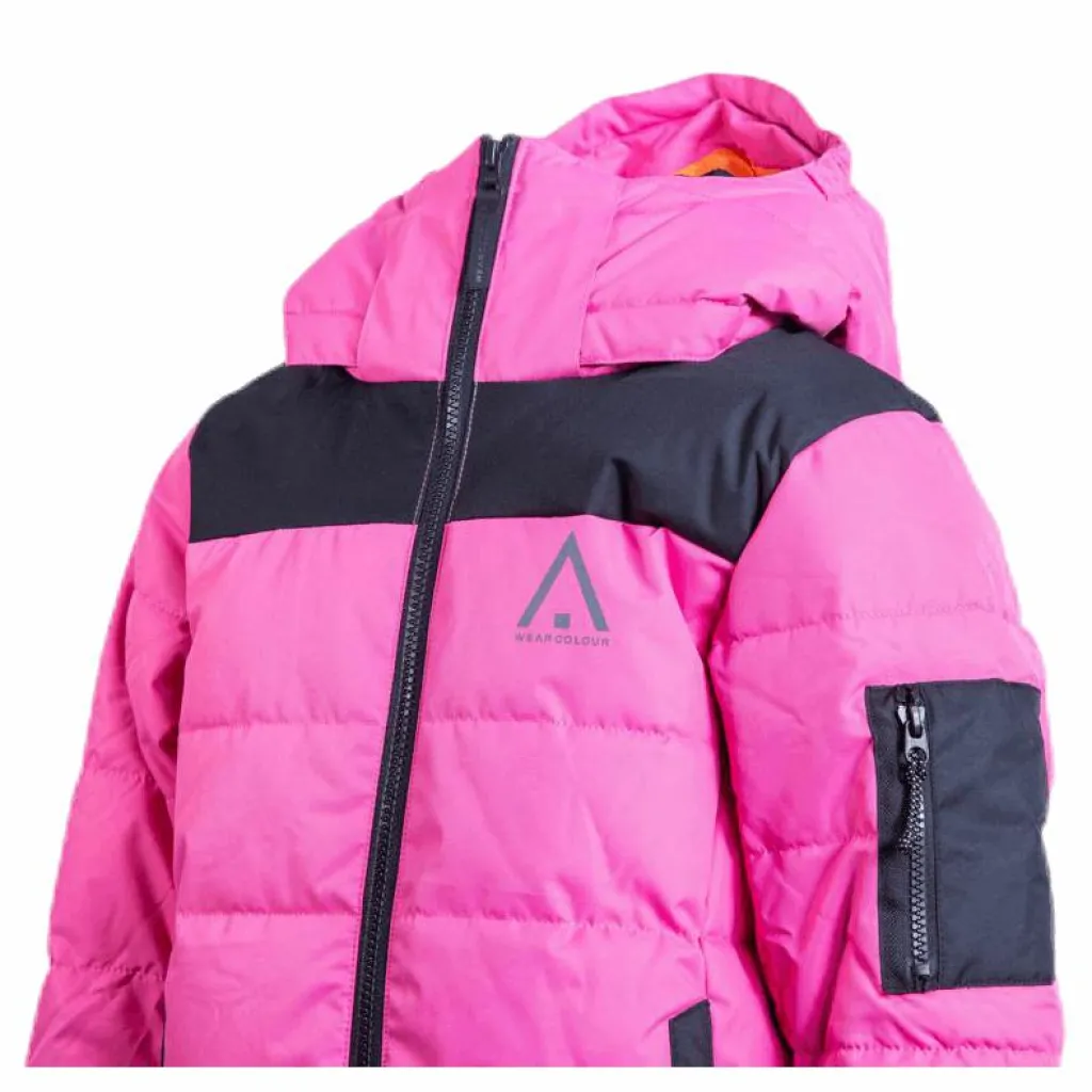 ColourWear Polar Youth Puff Jacket Pink/Black*Barn Alpint|Jackor