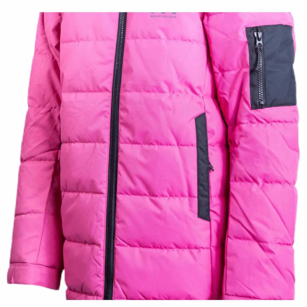 ColourWear Polar Youth Puff Jacket Pink/Black*Barn Alpint|Jackor