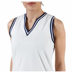 Nike Polo SL KT Burnout White/Beige* Golf|Linnen