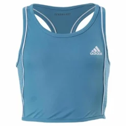 adidas Tennis Pop Up Tank Blue/White*Barn Racketsporter|Linnen