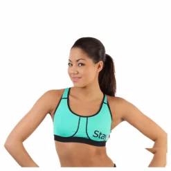 Stay in place Power Bra A/B Turquoise* Sport-Bh:Ar|Träning
