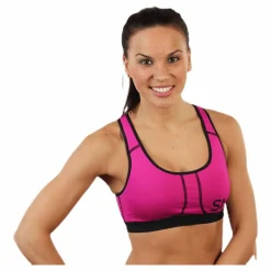 Stay in place Power Bra C/D Pink* Sport-Bh:Ar|Träning