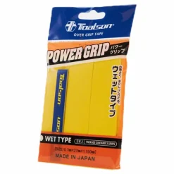 Toalson Power Grip 3P Gold* Racket Och Bollar|Racketsporter