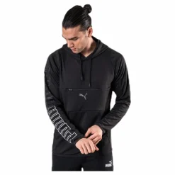 Puma Power Knit Hoodie Black* Tröjor|Träning